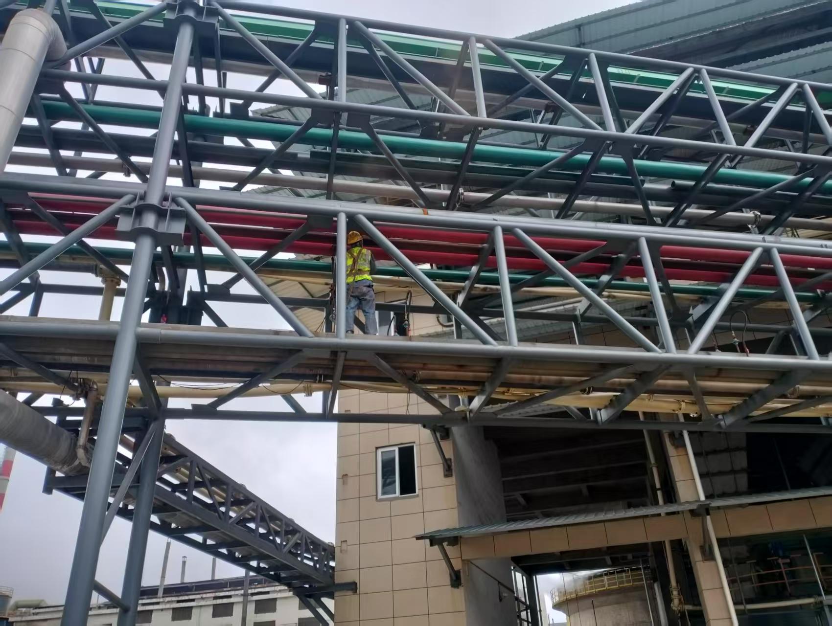 工業廠房鋼結構防腐油漆翻新施工技術